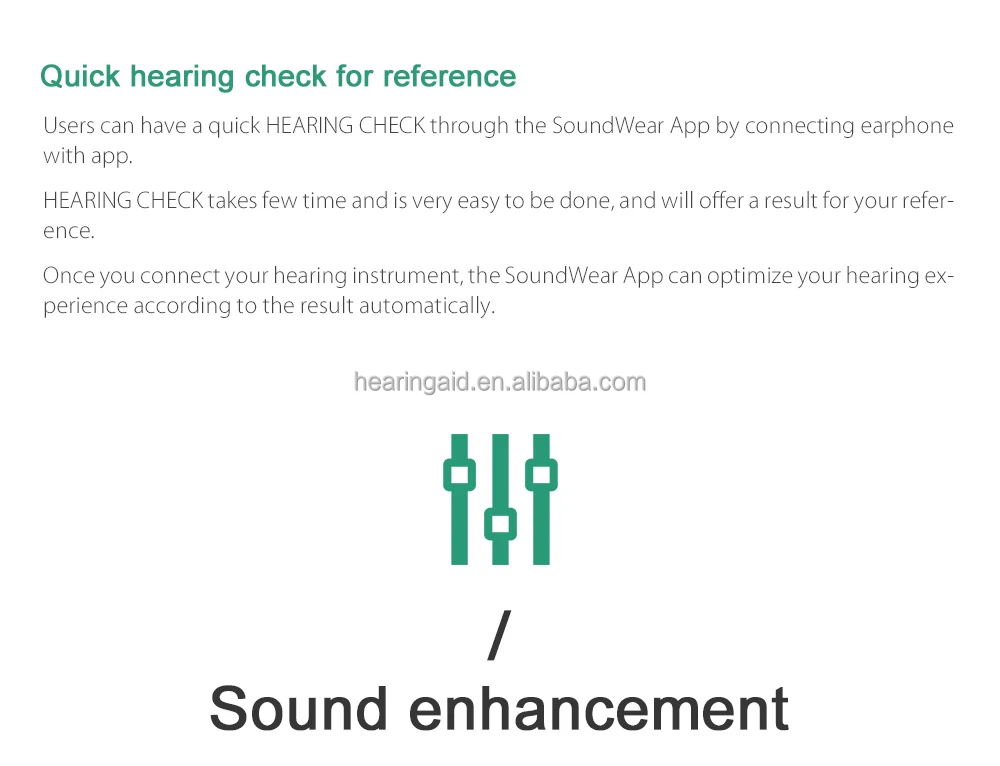 Blue-tooth Hearing Aid Smart Phone Controlled Hearing Aid FMA201 Wireless 13A Battery BTE