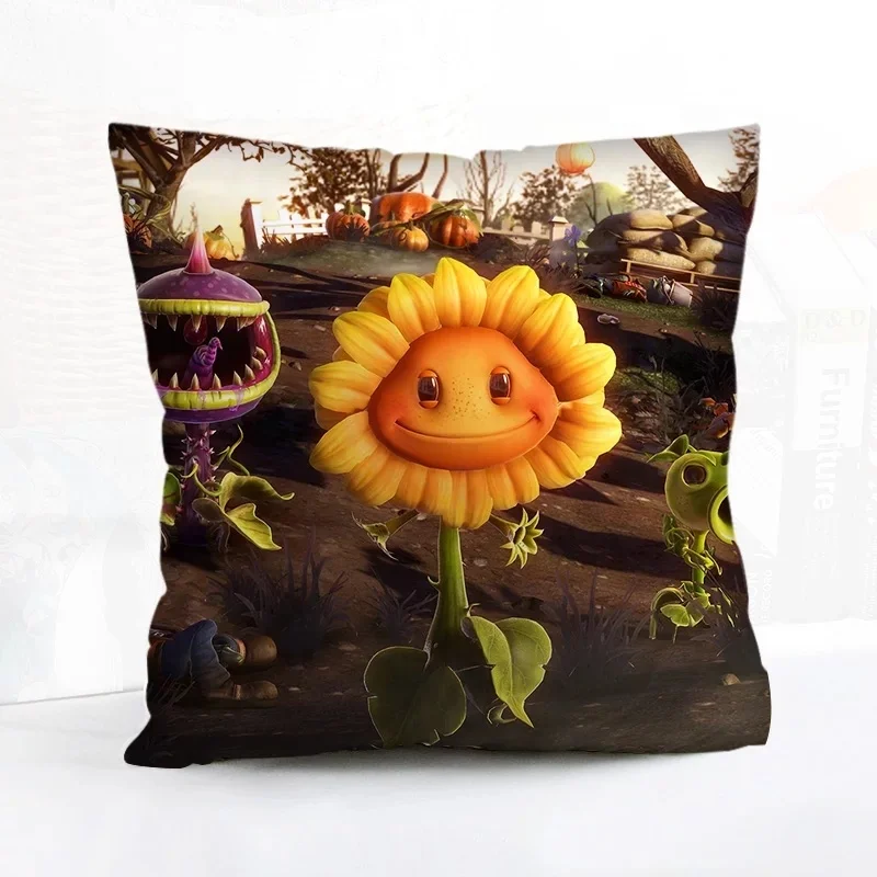 
Eskind Super Soft Sleeping Pillow Plants vs Zombies Throw Travel Pillow Christmas Birthday New Year Gift Cushion 