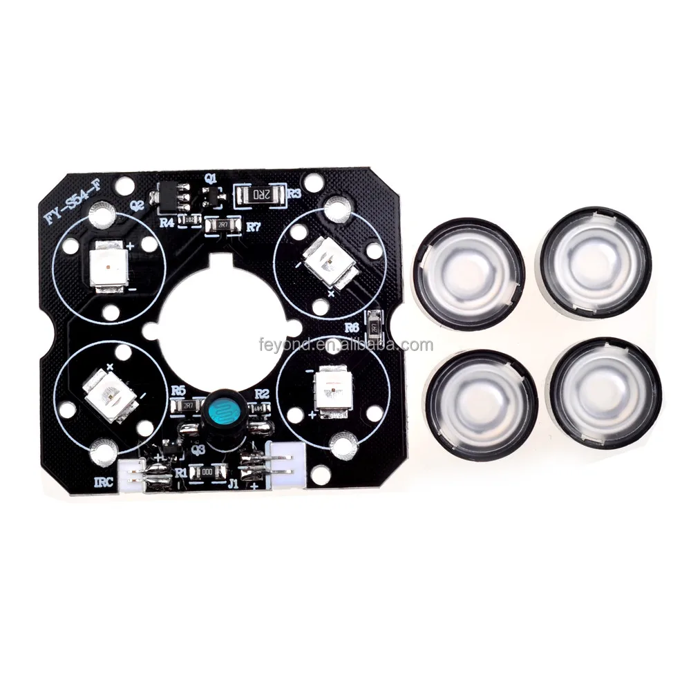 Feyond SMD Led 4 Array Light Module Led Micro Lens Array with PCB Board FY-S54