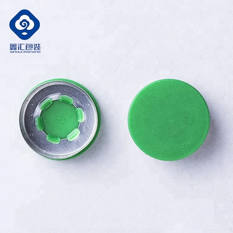 
20mm tear off aluminum flip off caps for glass bottles 
