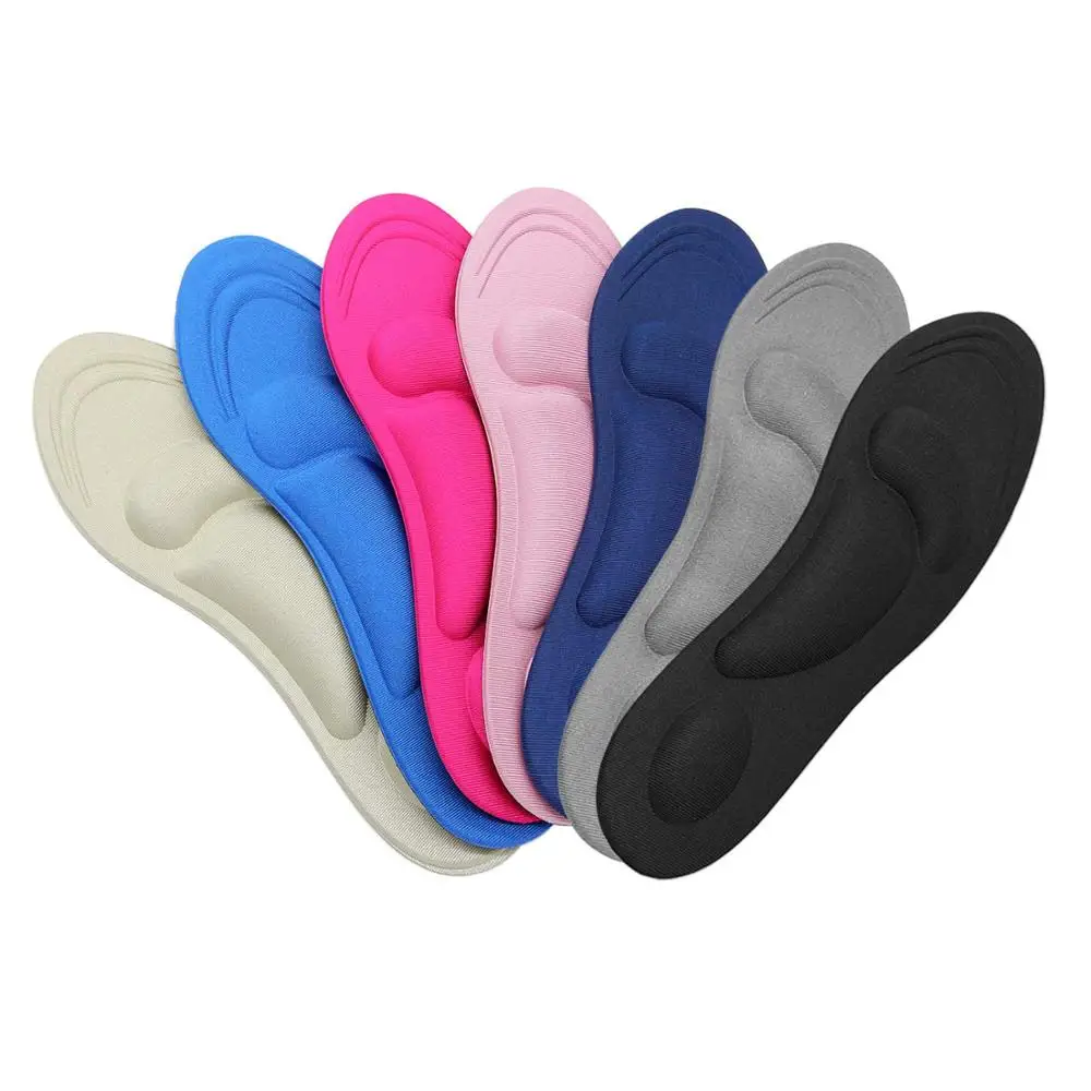 High Quality 4D arch support Pain Relief soft sponge Insoles  with  Foot Care Pad Shoe Cushions for Women Men(34-40)