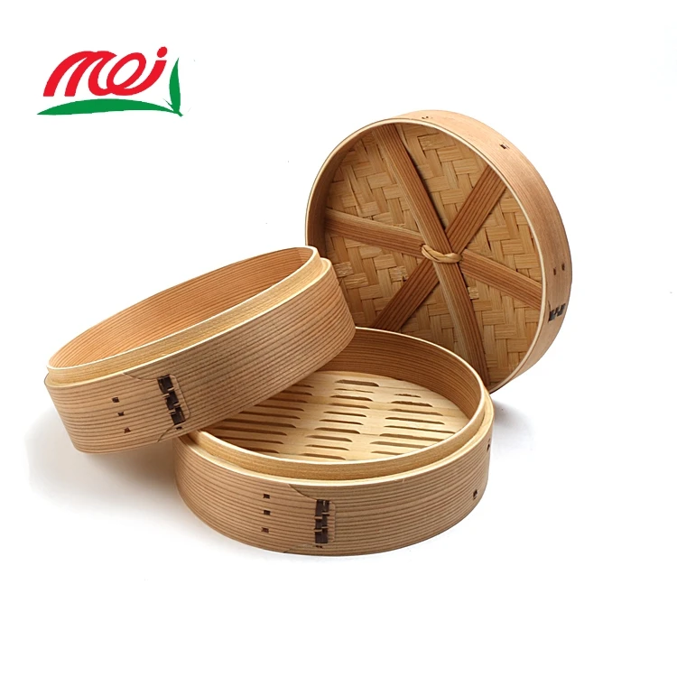 Wholesale Dim Sum Food Bamboo Steamer