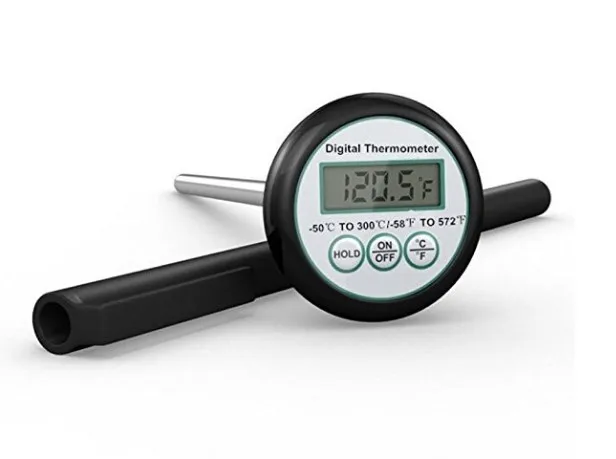 Digital Stainless Steel Probe Instant read soil thermometer-50~300C