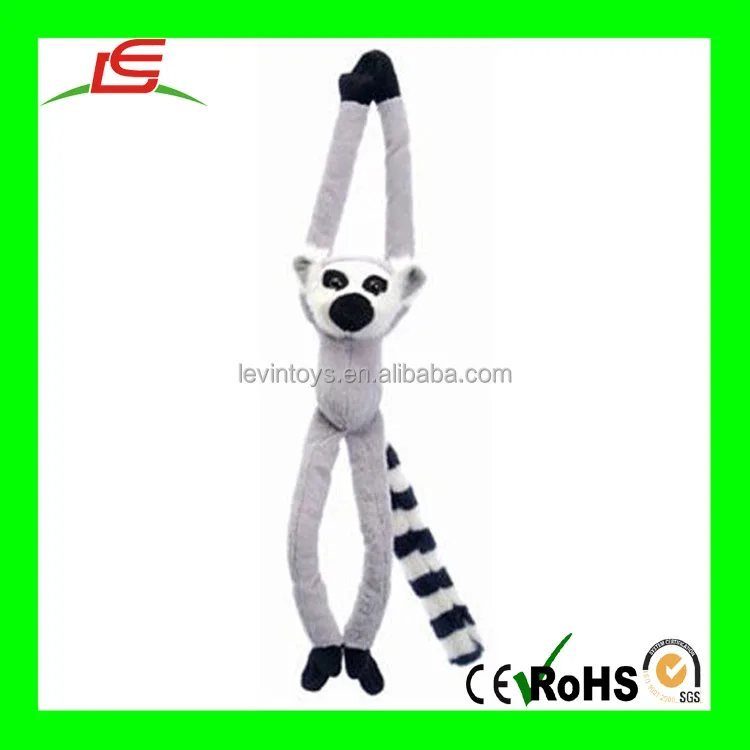 ICTI 25cm Plush Cuddly Toy Black Soft Lemur