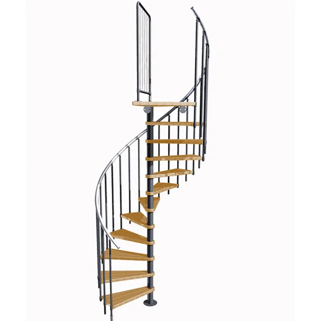 Modern outdoor decorative spiral staircase prices