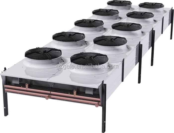 Water to Air Cooled Copper Tubes Steel Heat Exchangers & Cooling System Air Coolers