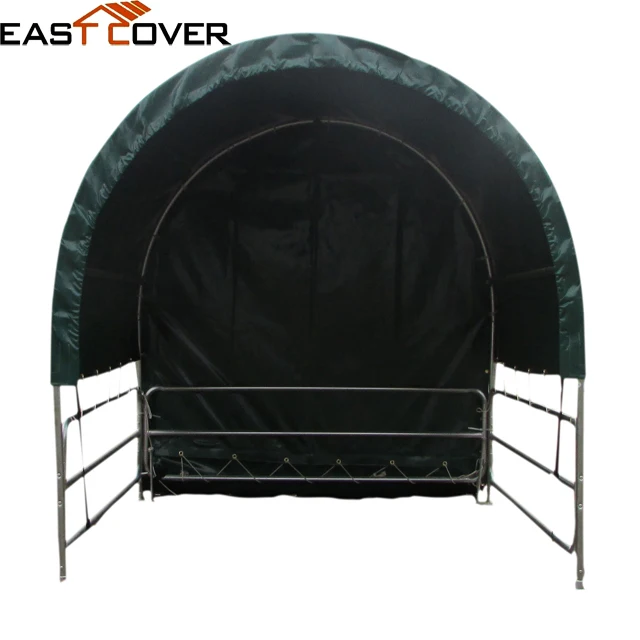 2x2m PVC Fabric Horse Stable Shelter for sales