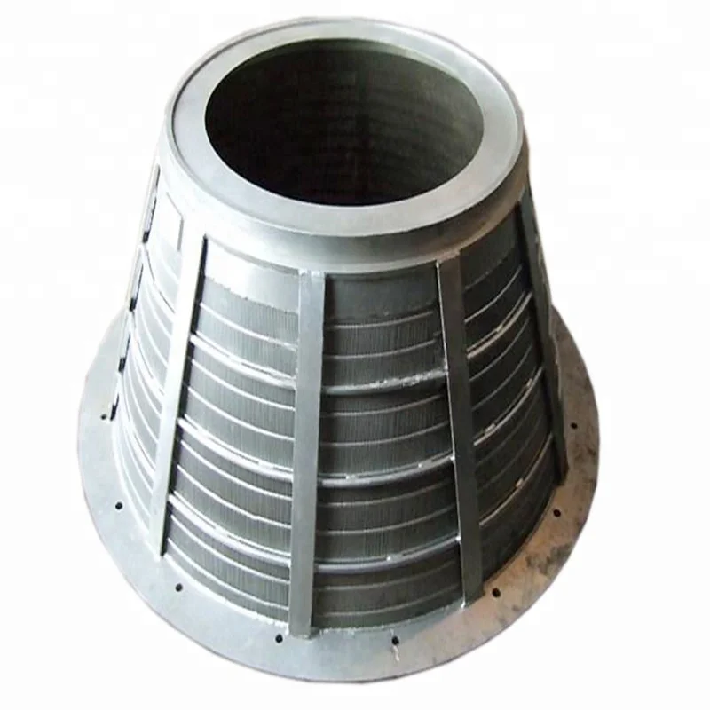 Vibrating centrifuge Sieve Filter Basket starch stainless steel gravity screens