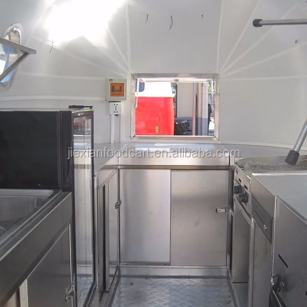 JX-BT300 Mobile food truck/outdoor coffee cart/hot dog mobile food trailer