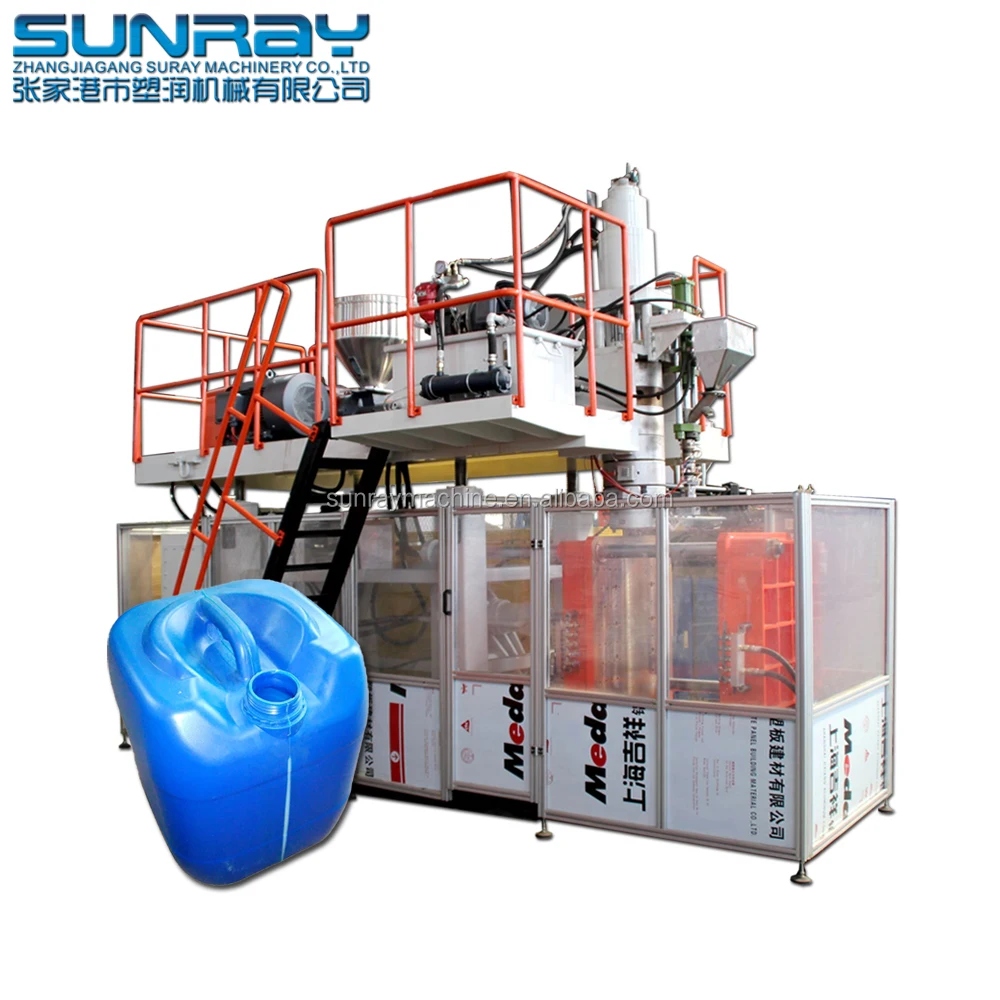 Triple Layer Co-extrusion Blow Molding Machine to make jerry can 35L Suppliers and Manufacturers