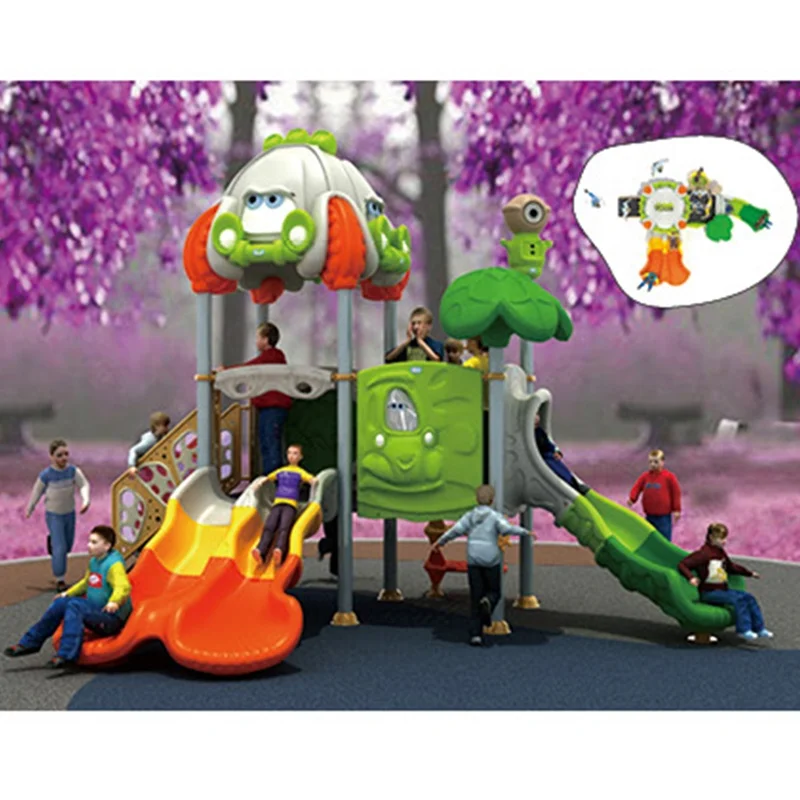 Небольшой слайд площадка детского сада на открытом воздухе TX-075B образования