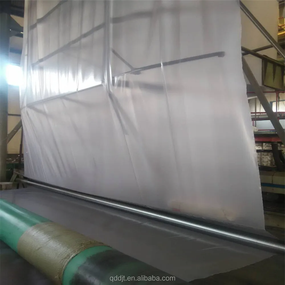 
1.5mm 2mm smooth fish farm pond liner hdpe geomembrane price 