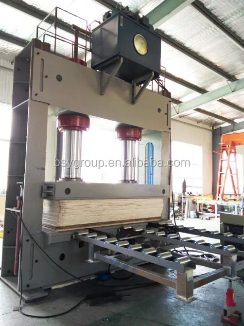 Factory wholesales plywood machine 500ton hydraulic cold press machine