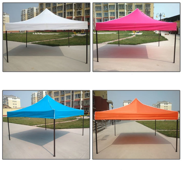 Four corner folding tent outdoor umbrella