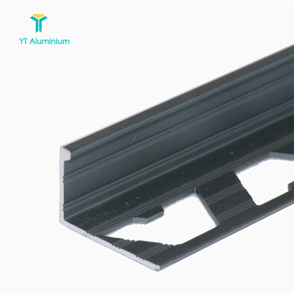 Flexible Chrome Trim Aluminium L Profile Tile Edging Trim