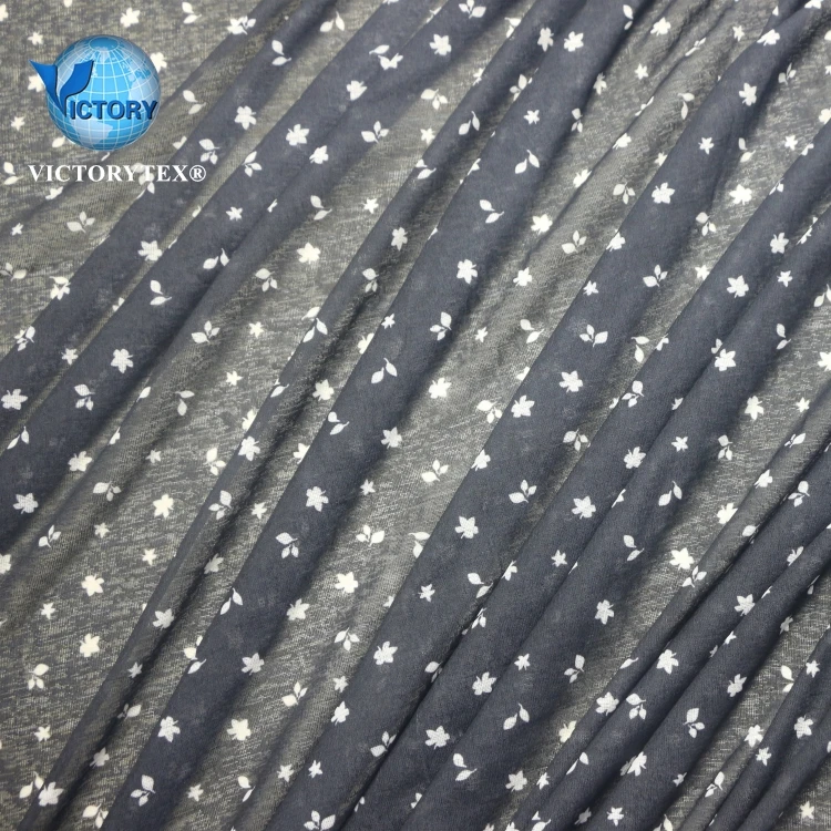 100% Polyester 75D Slub Bunchy Nicked 1x1 Rib Filament Yarn Sublimate Printed 1x1 Rib Knit Fabric for Ladies,Babies Clothing