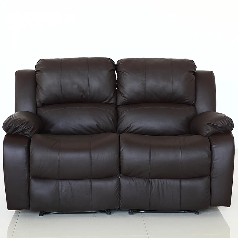 Modern Kursi Sofas De Dos Plazas Reclinables Electricos Untuk Ruang Tamu Reclining Sectional Leather Recliner Sofa 2 Seater