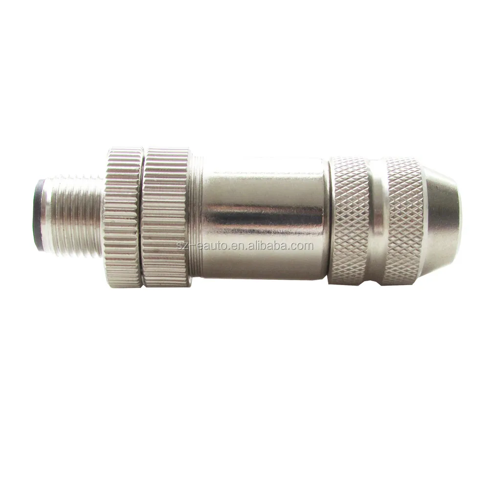 car can bus connector m12 connector 3 pin modbus tcp