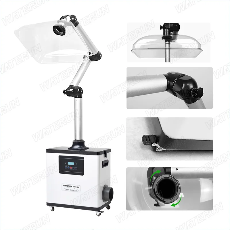 remote control chemical fume extractor