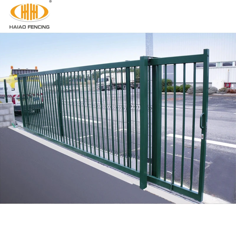Competitive price used wrought iron door gates grill design sliding gate designs