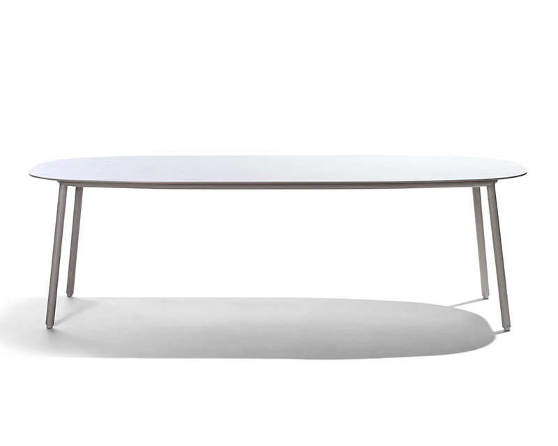 Factory Company 6 Chairs Dining Table Outdoor Set Modern 8 Seater Luxury Glass Dining Table Furniture Set