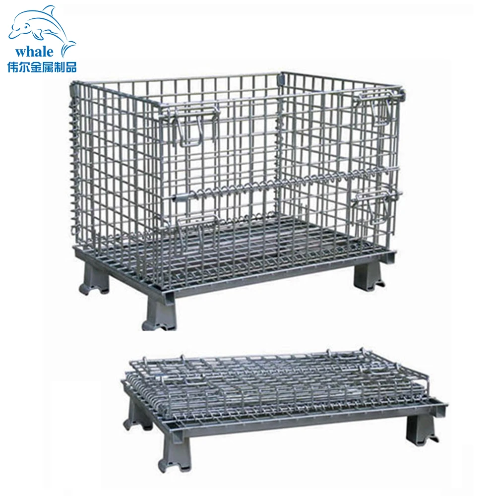 Оптовая продажа все виды складной склад хранения клетки сетки