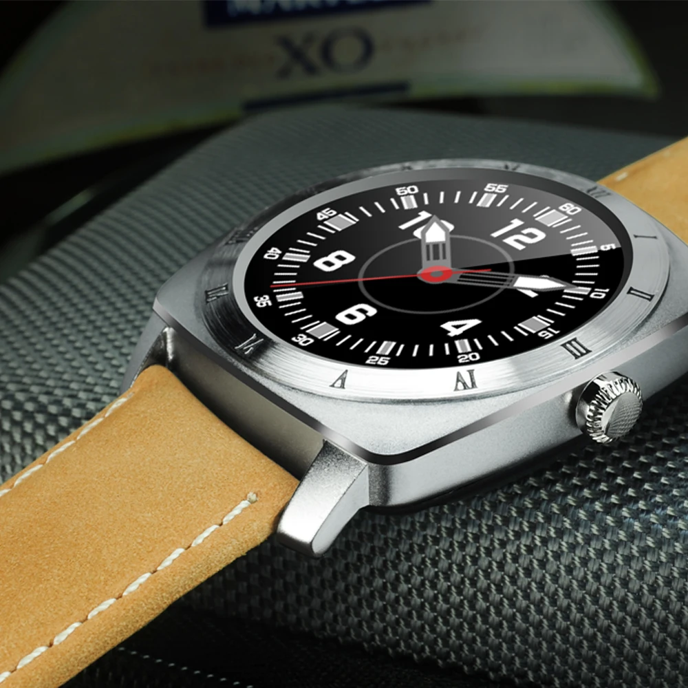 2017 Дешевые оптовая bluetooth кожа смарт watch for promotional gifts DM88