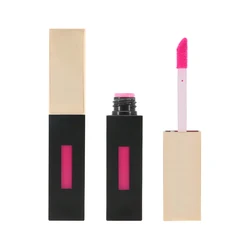 Privately customized 4 ml square lipstick set cosmetic packaging empty lipgloss tube