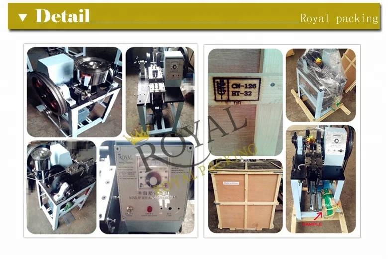Semi-auto shoelace aglet tipping machines