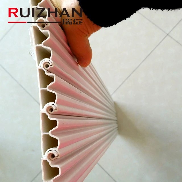 Ruizhan Cabinet with Roller Roller Door for Cupboards for Cabinet Plastic Pvc Tambour Shutter