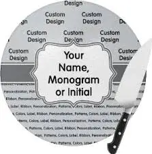 Персонализированная доска для резки овощей из закаленного стекла