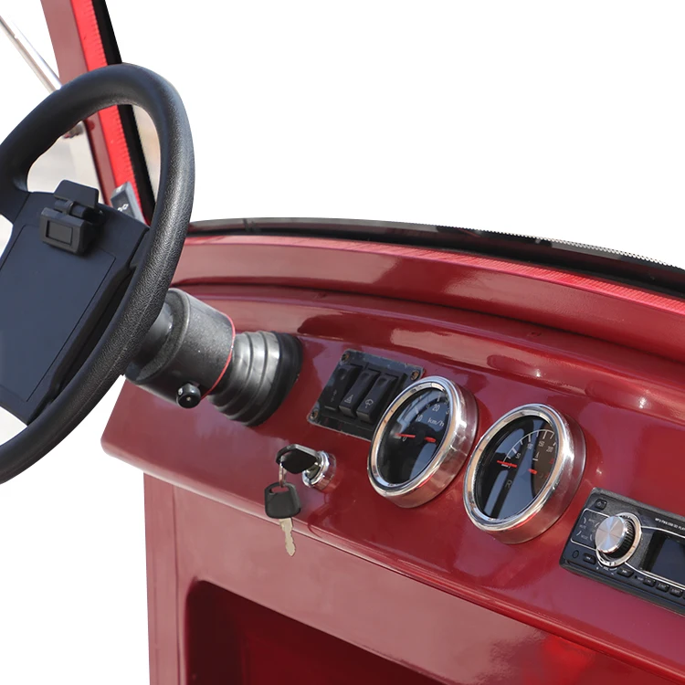 9 Seats Electric Sightseeing Vintage Car For  Amusement Park