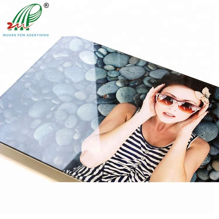 Стеклянная стена художественный логотип дисплей Акриловая вывеска доска печать