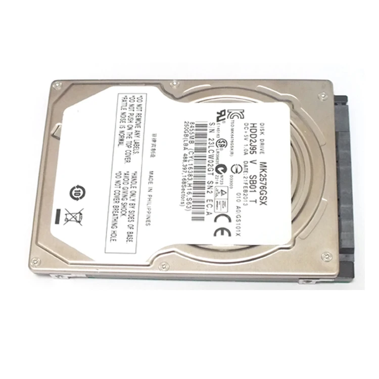 2.5' 250GB Game Hard Drive SATA Laptop HDD for Toshiba