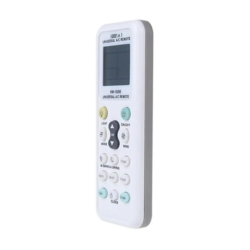  Бесплатная доставка точка-точка технологии K-1028E 1000 в 1 Универсальный ЖК-дисплей A/C Мули пульт дистанционного управления для кондиционер постоянного