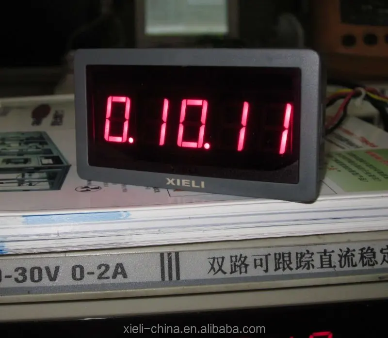 5 digit display pulse signal counter