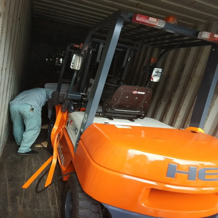 Ручной вилочный погрузчик CPCD160-WX-06III дизельный 16 тонн в Иордании