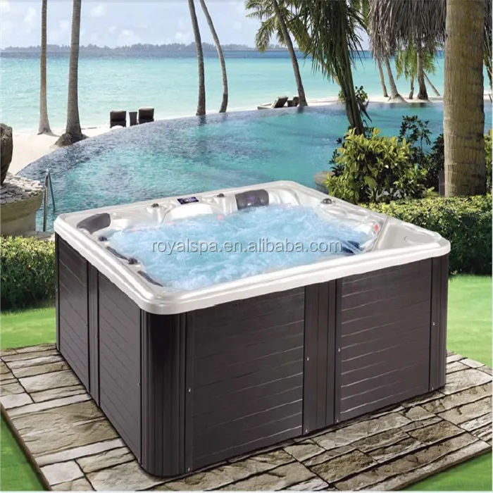 
New style Europe Luxury lounge 6 person outdoor spa 