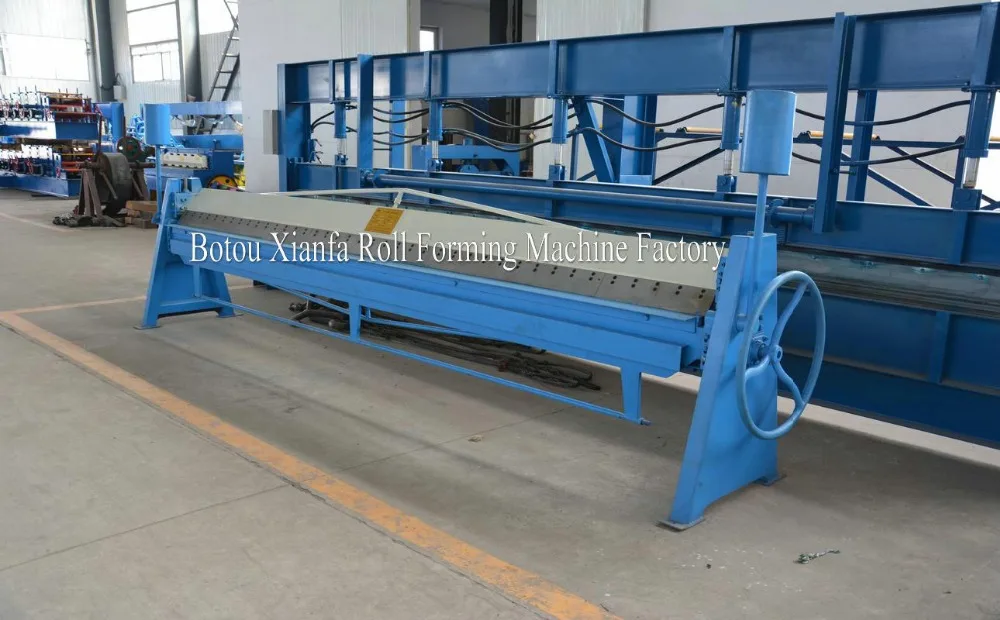 color steel sheet manual bending machine
