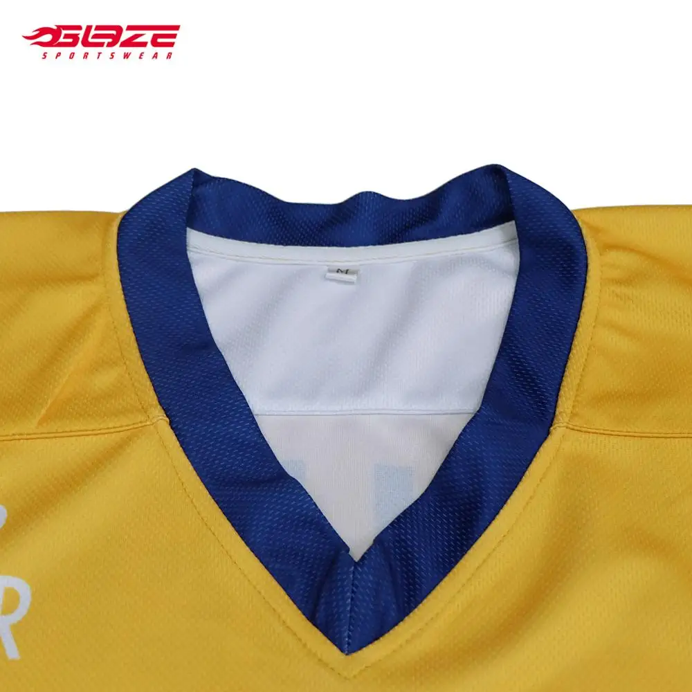 Promotional Full Digital Printing Technic Custom Blank Ice Hockey Jersey