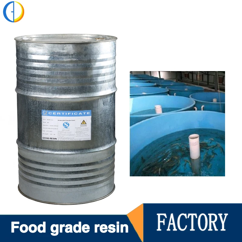 
Unsaturated polyester resin for food grade liquid unsaturated resin manufacturer use for tanks and pipes 
