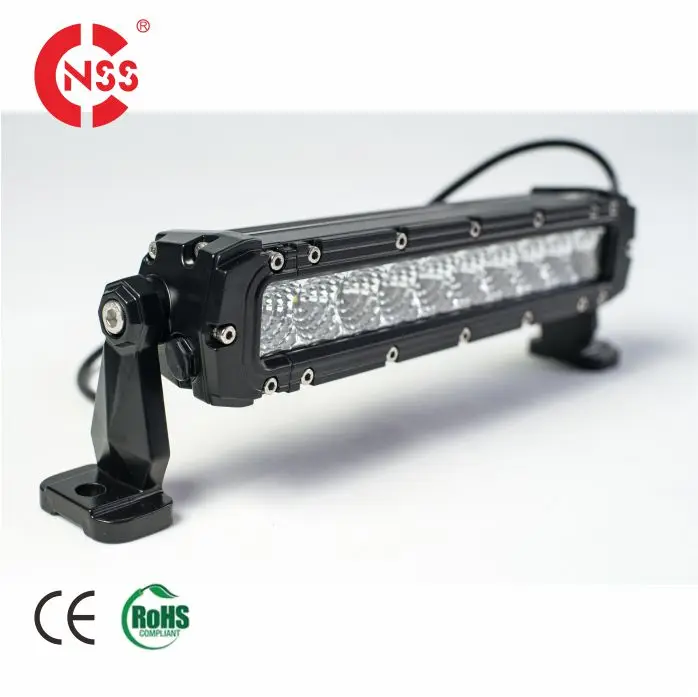 E-Mark 20W 30W 50W 100W 150W 200W 250W Single Row Car Led Work Light Bar with High Power