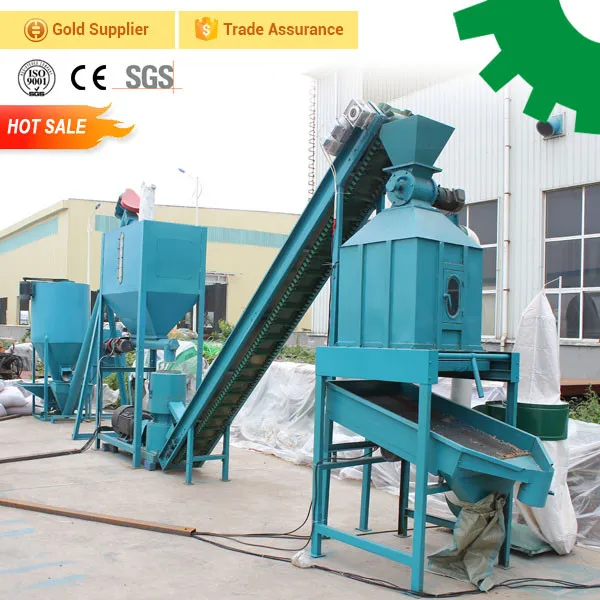 BEST SELLER cow manure fertilizer pellet machine horse chicken manure pellet mill