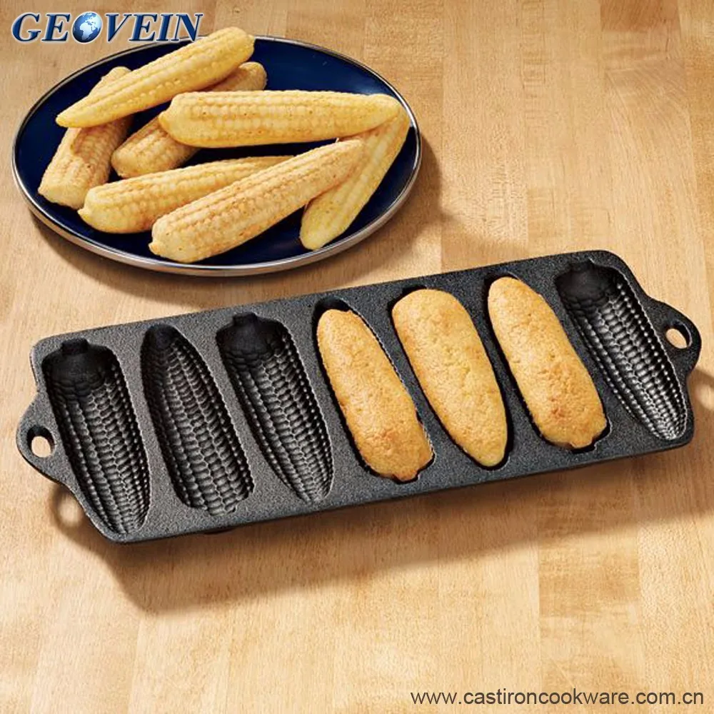 7 holes Egg Poacher Mini Muffin Corn Bread pan