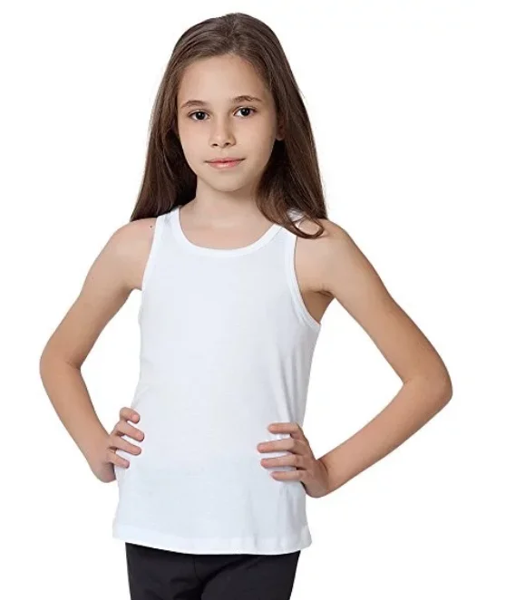 Byval; Топы для девочек; Детская футболка девочек топы на бретельках онлайн одежда 100% натуральное хлопковое детское нестандартной конструкции всех размеров и цветов