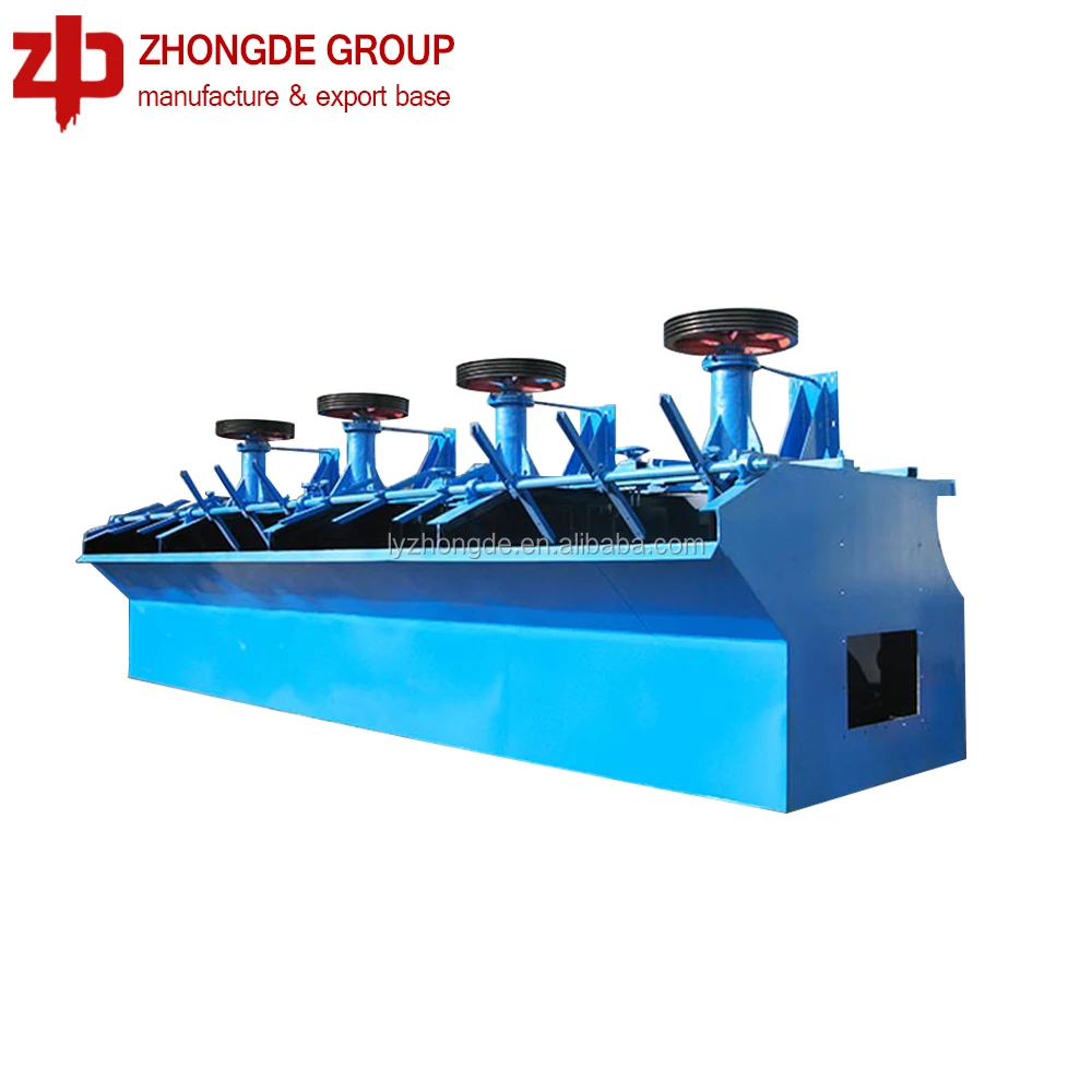 Widely Used Mining Gold Copper Ore Flotation Machine From Luoyang Zhongde