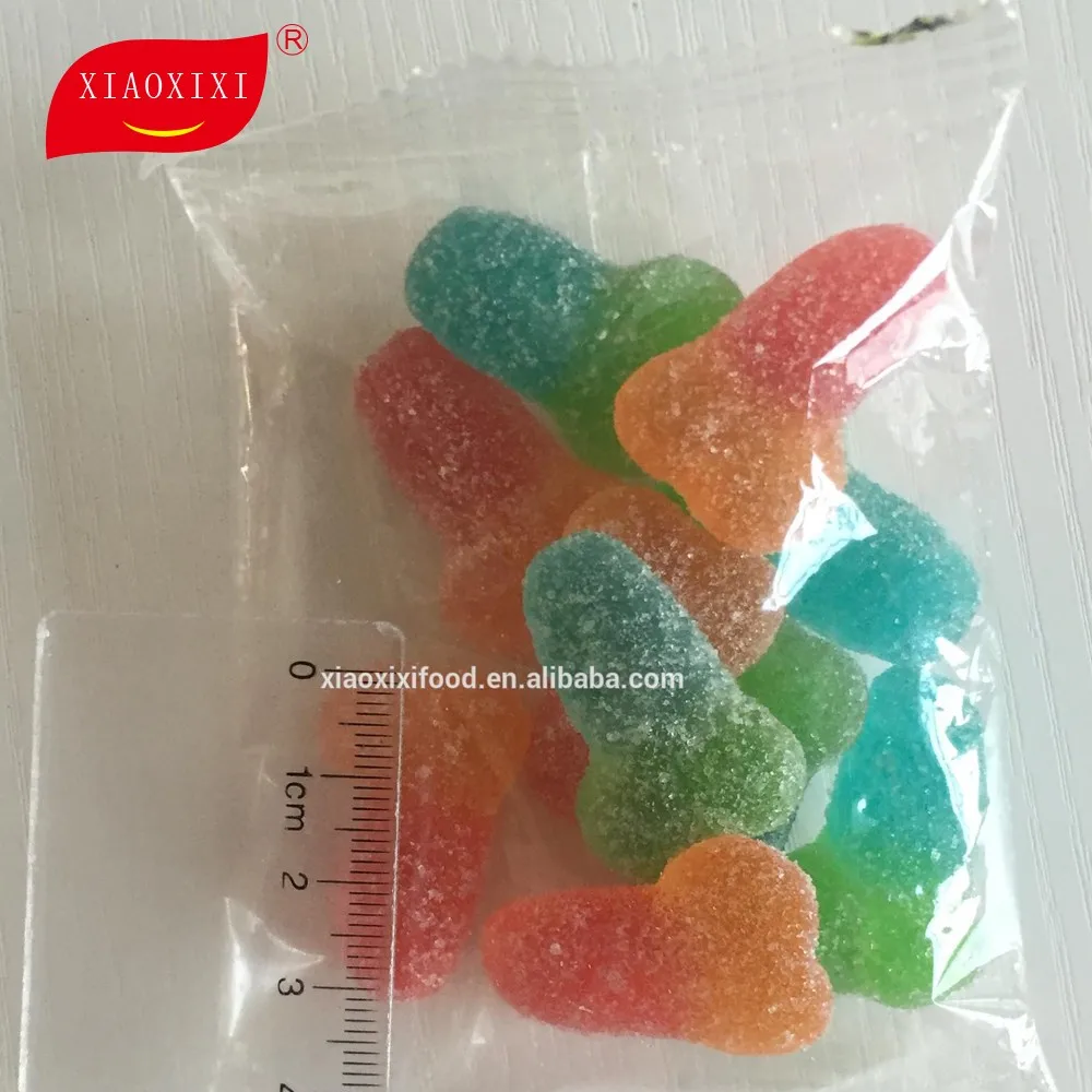 Gelatine Vagina penis gummy candy gummy jelly  candies