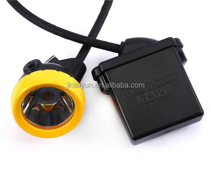 
12400mah battery KL12M LED miner safety cap lamp miner helmet lamp 
