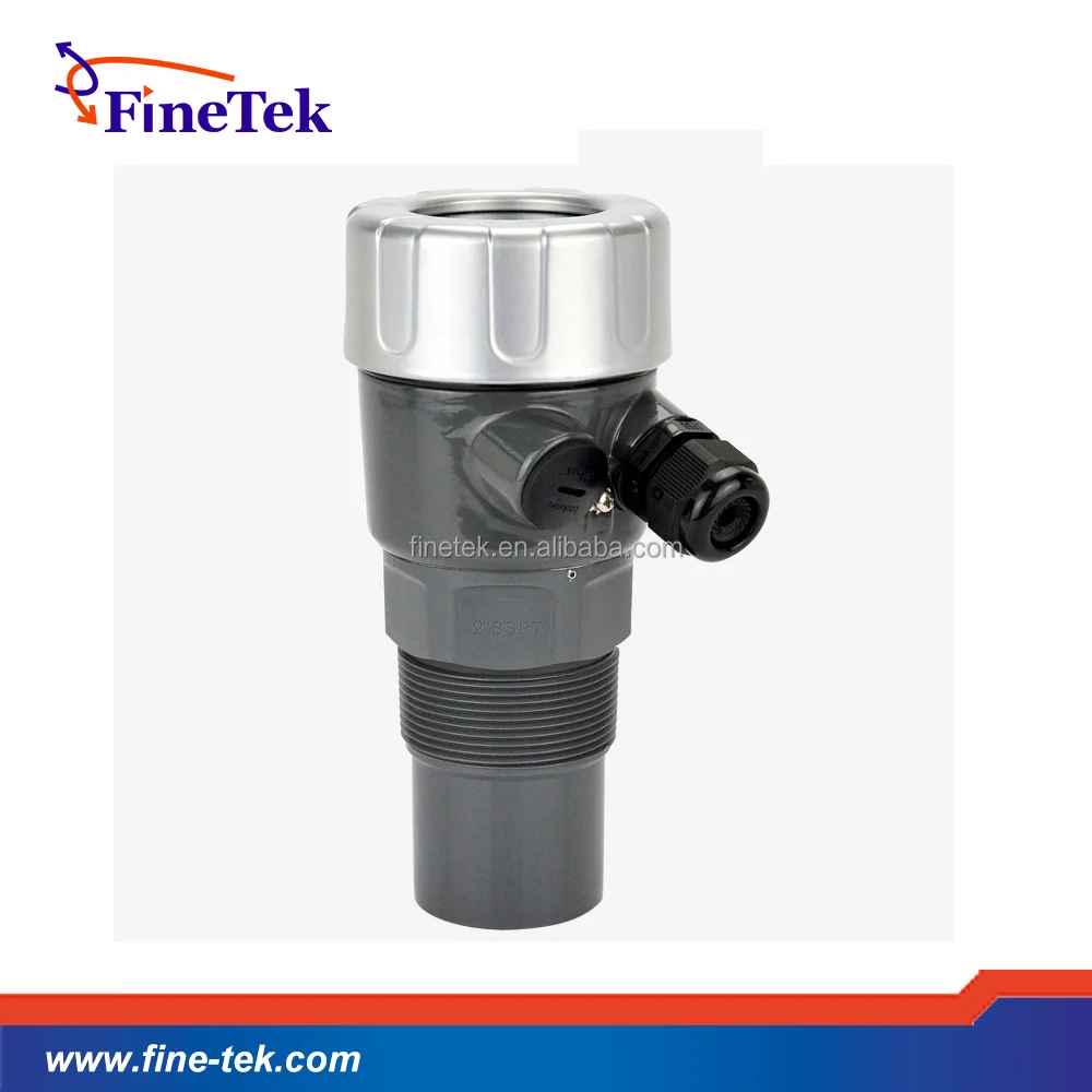 
FineTek water level sensor indicator Ultrasonic level transmitter sensor 