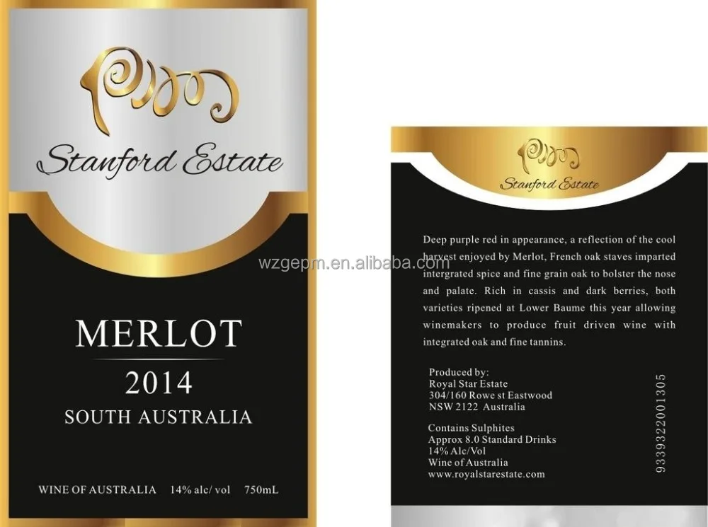 83gsm NO wet strength metallized paper for label